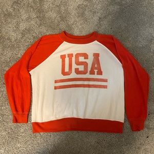 SOLD!! WILDFOX USA Comfy Pullover Sweater